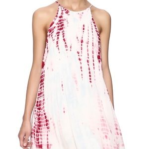 💫 Bella Dahl Halter Tie Dye Hibiscus Dress